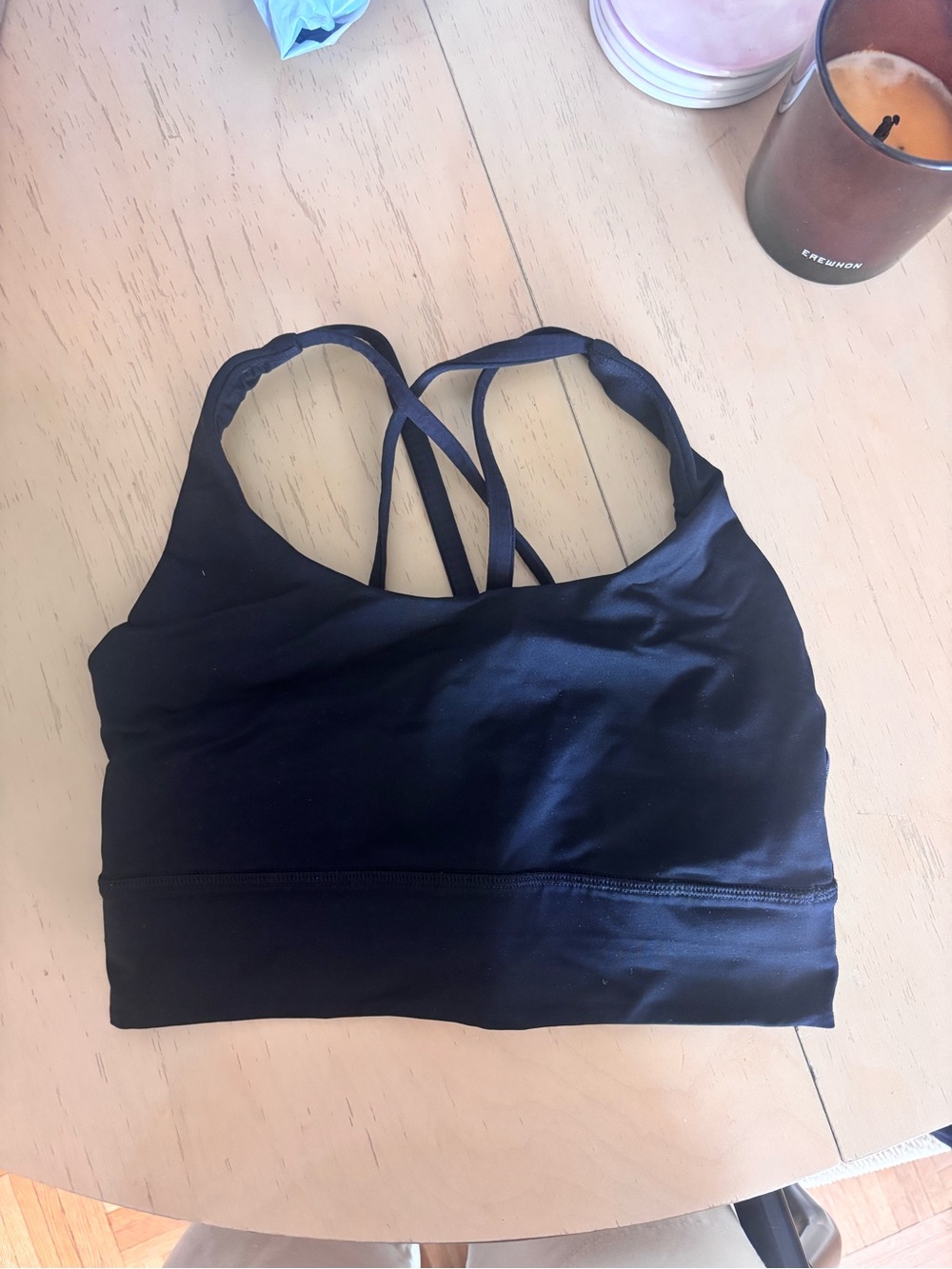 lululemon athletica Black Sports Bra